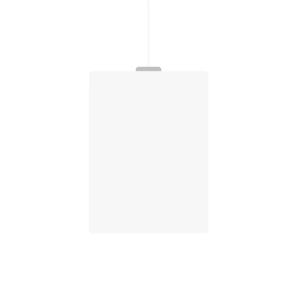 Bingkai Foto Atau Templat Poster Pada Latar Transparan Dinding Portofolio - Stok Vektor