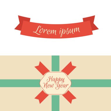 Pulları ile eski Noel tatil kartpostal. Noel ve yılbaşı kartpostal vintage boş. Vintage Noel kartpostalı