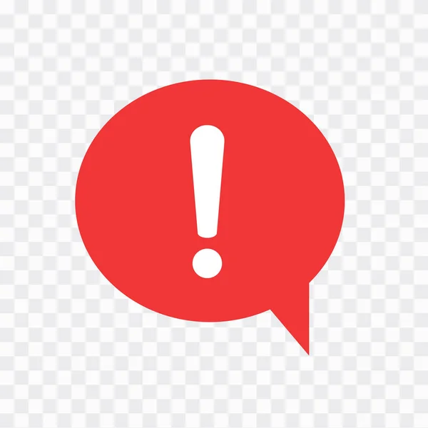 Point Exclamation Icône Attention Symbole Danger Icône Alerte — Image vectorielle