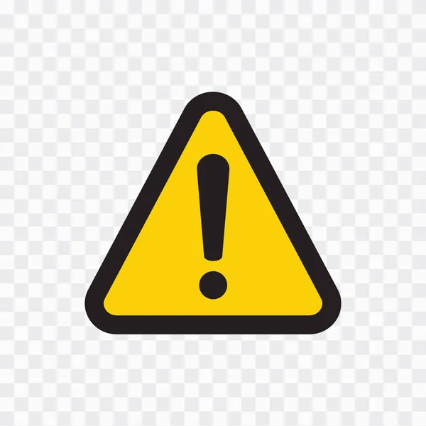 Segnale Attenzione Disegno Segno Pericolo Icona Errore Cautela — Vettoriale Stock