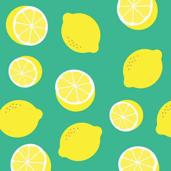 Отпечаток Лимона Векторно Жёлтый Лимон — стоковый вектор