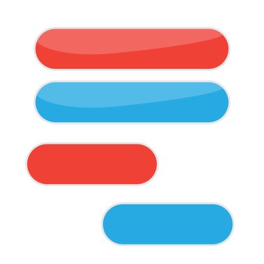 Cam düğmeler, plastik parlak tabela. Web düğmesi parlak renkli yuvarlak