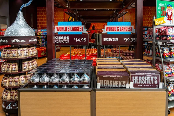 Hershey Stany Zjednoczone Ameryki Grudnia 2018 Candy Jest Oferowany Sprzedaży — Zdjęcie stockowe