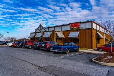 York, Pa, Amerika Birleşik Devletleri - 26 Ocak 2019: Logan'ın Roadhouse fazla 215 23 Birleşik yerlerde çalışan bir Amerikan Restoran zinciridir.