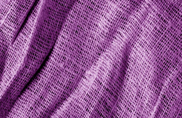 Tessuto Cotone Color Porpora Sfondo Astratto Texture — Foto Stock
