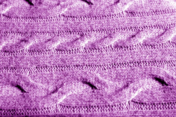 Modèle Tricot Couleur Rose Contexte Abstrait Texture Pour Design — Photo