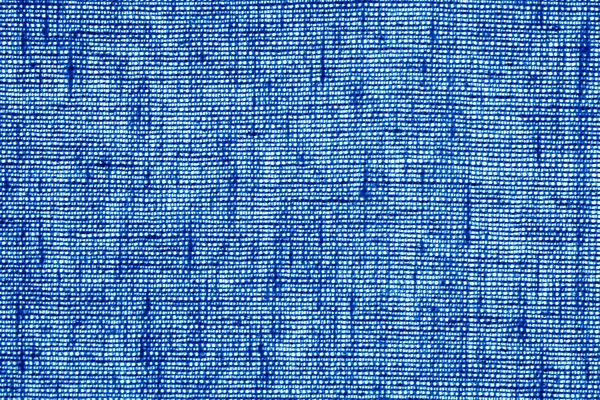 Katoen Stof Textuur Navy Blauwe Kleur Abstracte Achtergrond Textuur — Stockfoto