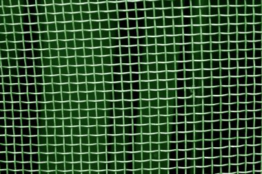 Metal kafes ızgara desen yeşil tonda. Arka plan ve doku.