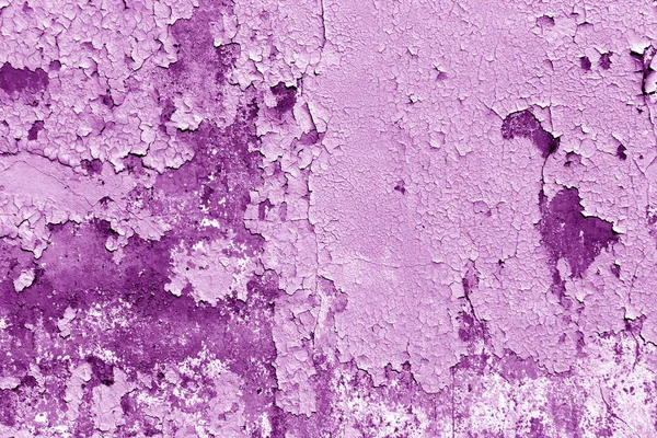 Grungy cement wall in purple tone. Abstract background and pattern for design.