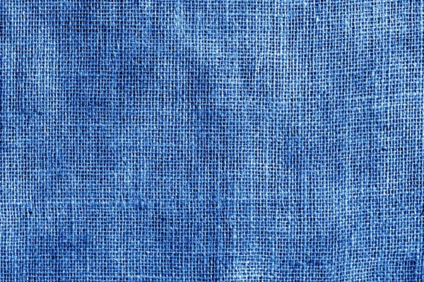 棉布质地在深蓝的蓝色 抽象背景和纹理 — 图库照片