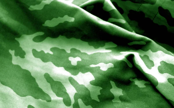 Militaire Uniform Patroon Met Blur Effect Groene Toon Abstracte Achtergrond — Stockfoto