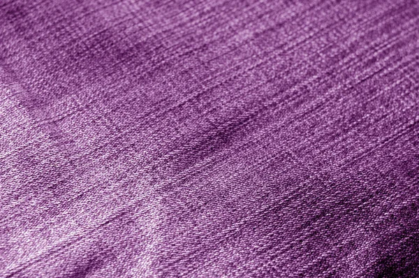 Patrón Tela Jeans Con Efecto Borroso Tono Púrpura Fondo Abstracto — Foto de Stock