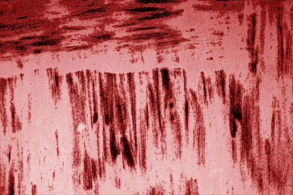 Pis paslı metal yüzeyi kırmızı tonda. Soyut arkaplan ve doku.