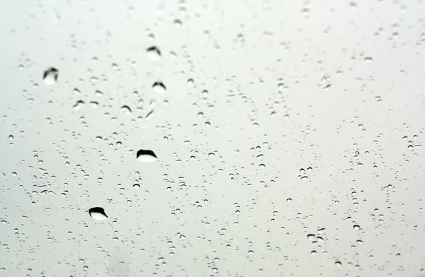 Chuva Cai Janela Carro Com Efeito Borrão Fundo Abstrato Textura — Fotografia de Stock