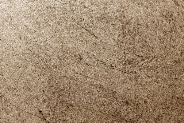 Kahverengi renk grungy çimento duvarda. Arka plan ve desen tasarımı için.