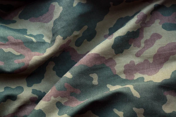 Military Uniform Pattern Blur Effect Abstract Background Texture — Stock Photo, Image