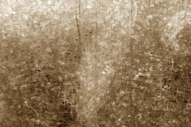 Eski metal yüzeylere çizikler kahverengi tonu ile. Arka plan ve tasarım için doku.