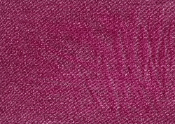 Джинсовая Текстура Розовым Тоном Фон Текстура — стоковое фото