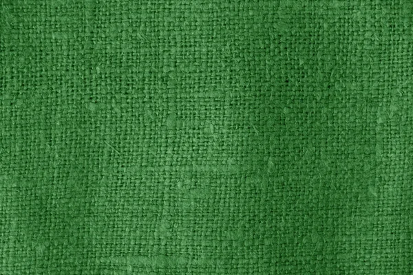 Textura Tela Saco Color Verde Fondo Abstracto Textura Para Diseño — Foto de Stock
