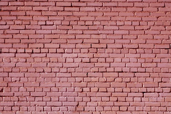 Červená Barva Staré Grungy Cihlová Zeď Povrch Abstraktní Architektonické Pozadí — Stock fotografie