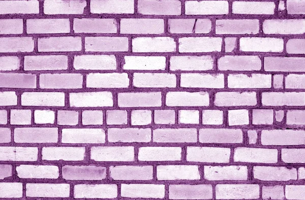 Roxo Tom Velho Superfície Parede Tijolo Grungy Contexto Arquitetônico Abstrato — Fotografia de Stock