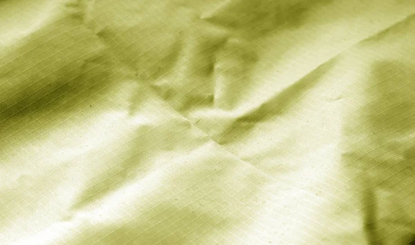 Buruşuk Tekstil Yüzeyi Sarı Tonda Arka Plan Tasarım Için Doku — Stok fotoğraf