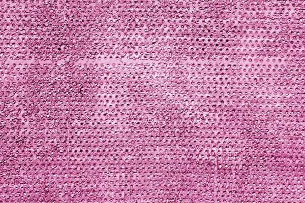 Výstřední Zrezivělý Kovového Povrchu Růžový Nádech Textury Pozadí — Stock fotografie