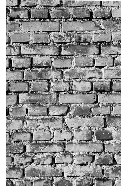 Stary Grungy Cegła Powierzchni Ściany Czerni Bieli Streszczenie Tło Architektonicznych — Zdjęcie stockowe