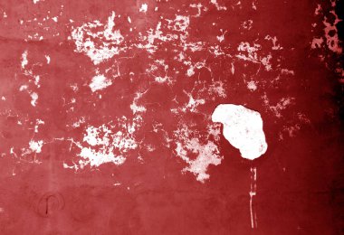 aileninde çimento duvar doku kırmızı tonda yıpranmış. Arka plan ve tasarım için doku.