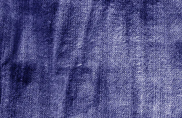 Modèle Tissu Jeans Couleur Bleue Contexte Abstrait Texture Pour Design — Photo