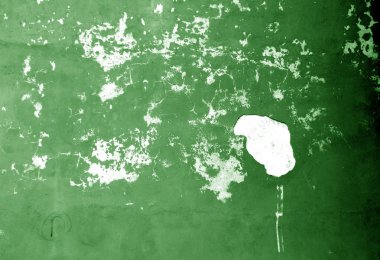 yeşil tonda yıpranmış beton duvar dokusu. Tasarım için soyut arkaplan ve doku.