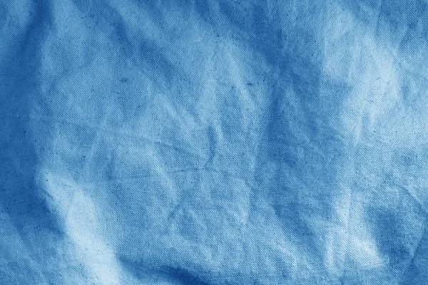 Texture Tissu Coton Couleur Bleu Marine Contexte Abstrait Texture Pour — Photo