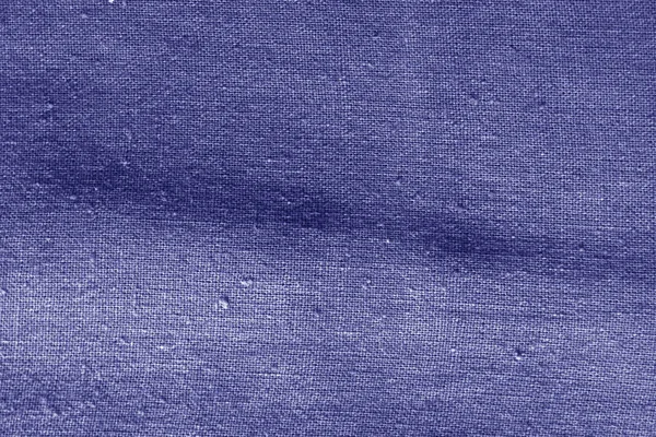 棉布纹理在蓝色 用于设计的抽象背景和纹理 — 图库照片