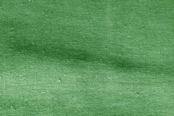 Baumwollstoff Textur Grüner Farbe Abstrakter Hintergrund Und Textur Für Das — Stockfoto