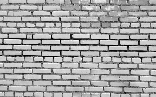 Cihlová Zeď Povrch Černé Bílé Abstraktní Architektonické Pozadí Textury Pro — Stock fotografie