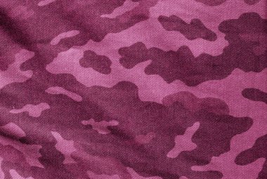 Eski Kamuflaj kumaş pembe tonda. Arka plan ve tasarım ve fikirler için doku.