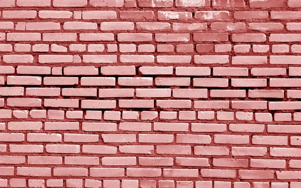 Brick Wall Surface Red Tone Abstract Architectural Background Texture Design — Stock Photo, Image
