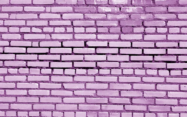 Cihlová Zeď Povrch Purple Tón Abstraktní Architektonické Pozadí Textury Pro — Stock fotografie