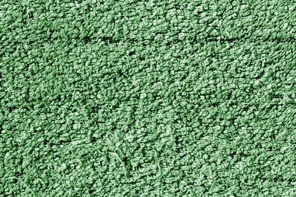 Textura Toalha Velha Cor Verde Fundo Abstrato Textura Para Design — Fotografia de Stock
