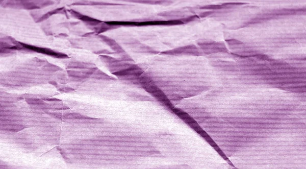 Crumpled Sheet Paper Blur Effect Purple Tone Abstract Background Texture — Stock Photo, Image