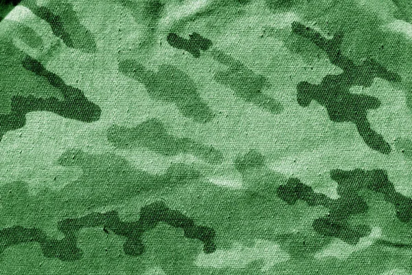 Vuile Camouflage Doek Groene Toon Abstracte Achtergrond Textuur Voor Ontwerpideeën — Stockfoto