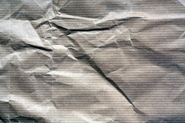 Коричневого Цвета Смятый Лист Бумаги Абстрактный Фон Текстура Дизайна — стоковое фото