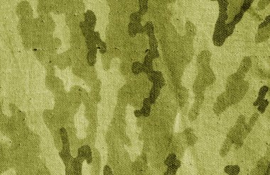 Eski Kamuflaj kumaş doku sarı tonda. Arka plan ve tasarım abd fikirleri için doku.