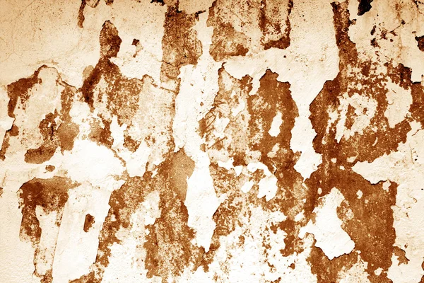 Tessitura Murale Cemento Temperato Craked Tono Arancio Sfondo Astratto Texture — Foto Stock