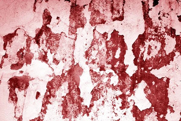 Craked Weathered Cement Wall Texture Red Tone Abstract Background Texture — Stock Photo, Image