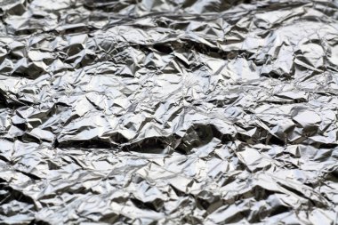 Metal folyo doku. Arka plan ve tasarım için doku.