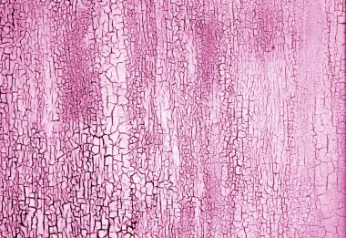 Eski paslı metal yüzeylere pembe tonda.