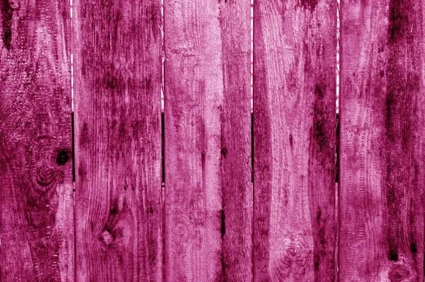 Velho padrão de cerca de madeira grunge em tom rosa . — Fotografia de Stock