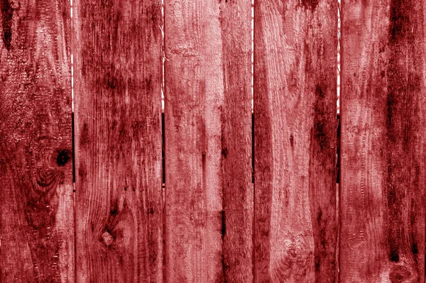 Antiguo patrón de valla de madera grunge en tono rojo . —  Fotos de Stock