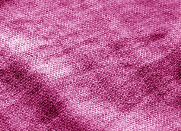 Bavlněná textura v růžovém tónu. — Stock fotografie